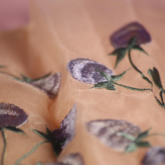 Vintage Silk Scarf - Picture 2 of 4